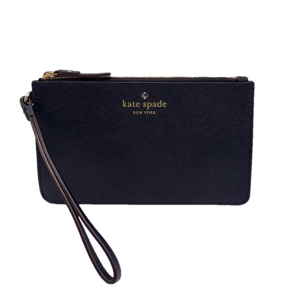 Kate Spade New York Black Wristlet - Picture 1 of 7